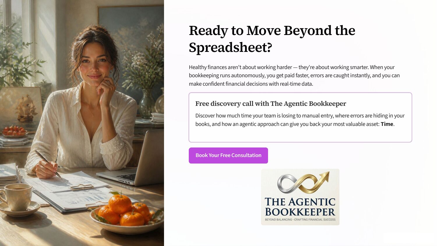 Slide 6: Ready to Move Beyond the Spreadsheet?